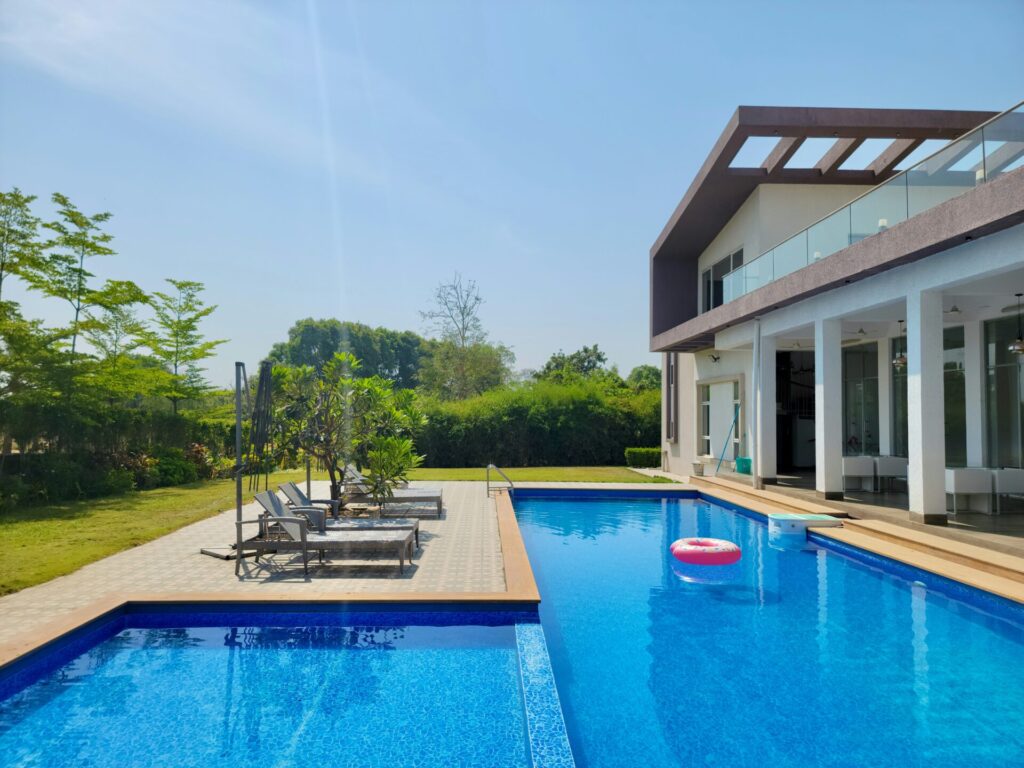 Piscine familiale en Indre-et-Loire
