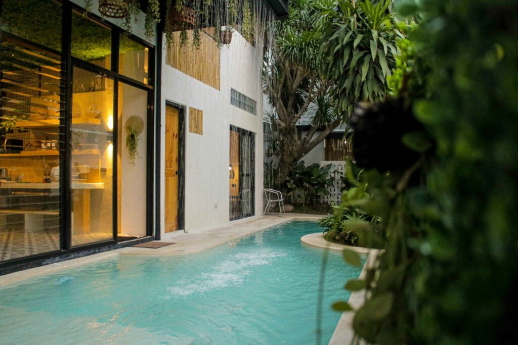 Piscine lagon